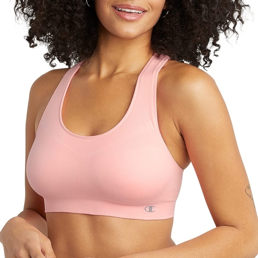 Champion Pink Bow Sports Bra